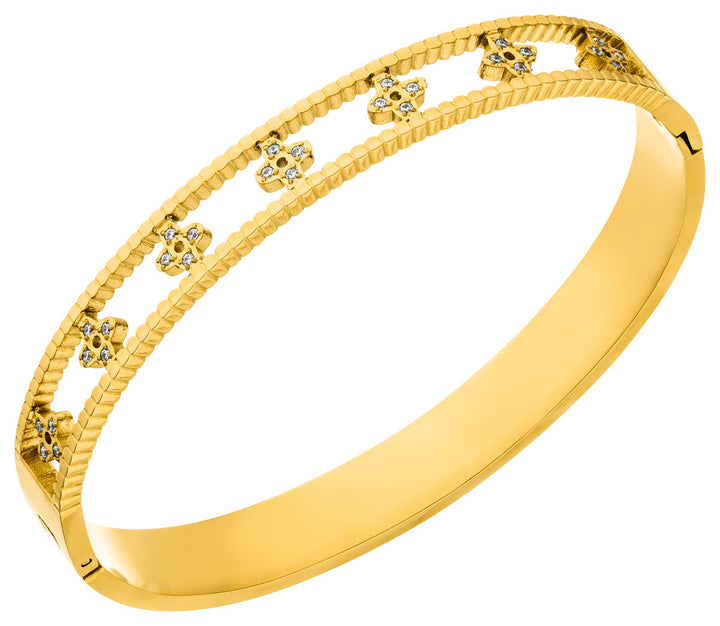Leaf Clover Bangle