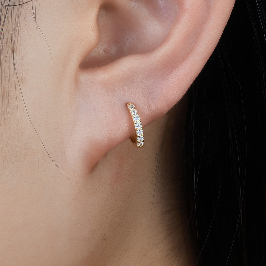 Amelia Huggie Earrings